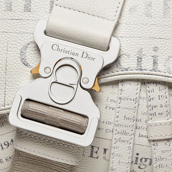 unisex【ディオール】モダン!ニュースペーパープリント偽物☆SADDLE POUCH 1ADPO093YWL_H51E